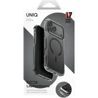 Uniq LifePro Xtreme Apple iPhone 17 Pro Max MagClick Ladegerät schwarz