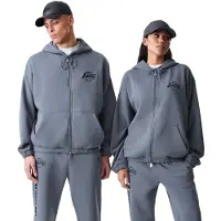 New Era Nba Linear Oversize Zt La Lakers Kapuzenpullover