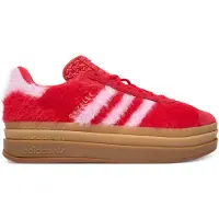 Adidas Gazelle Bold W in Red Pink Fury für Damen – Größe 7 (UK) – 40 2/3 (EU) – 8,5 (US) / Rot-Rosa