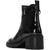 Xti für Damen. 14427701-NEGRO Stiefelette 144277 schwarz (36), 3 bis 5 cm, Reißverschluss, Lässig