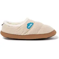 Nuvola . Hausschuhe für Herren Damen rutschfester Sohle warm gepolstert bequem creme 38-39 - UNCODY