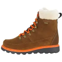 Pomar Winterstiefel PÄIVI GTX (Suedeleder, wasserdicht, , Lammfell gefüttert) braun Damen