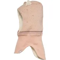 Maximo Schlupfmütze , Mädchen, Gr. 55, beige, Feinstrick, Baumwolle, gemustert, Mützen Schlupfmütze, im Katzen-Design, Topseller