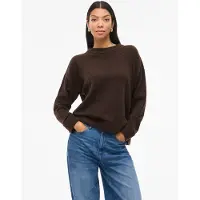 Vila Vilolo Rundhals Strickpullover