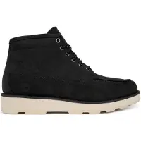 Timberland Schnürboots "BRITTON MILLSMID LACE UP CHUKKA BOOT", Herren, Gr. 47,5, Polyester, schwarz (schwarz suede), Leder, Schuhe Schnürboots, Winterstiefel, Schnürstiefel, Winterschuhe