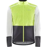 Craft Adv Bike Hydro Lumen Jacket Men flumino-ash white (851895) L