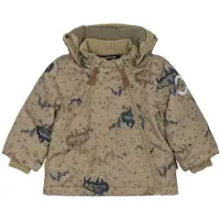 Mikk-Line - Polyester Baby Jacket AOP - Winterjacke Gr 92 beige
