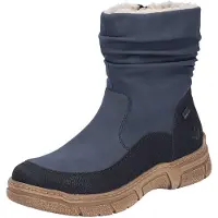 Rieker Damen Kurzstiefel blau 38