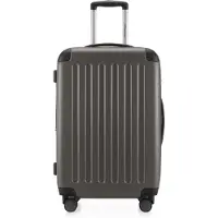 Hauptstadtkoffer Spree - Trolley 65cm mit Erweiterung, Hardshell Suitcase, Check-In Reisekoffer Gepäck 20 kg 4 Rollen, Hartschalen-Koffer TSA, 74L,Graphit