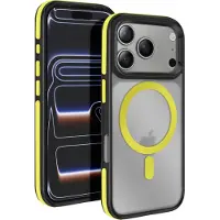 OEM Case NEO passend für IPHONE 17 Pro kompatibel mit MagSafe yellow