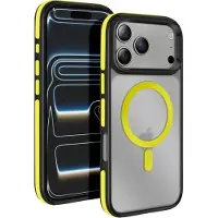 OEM Case NEO passend für IPHONE 17 Pro Max kompatibel mit MagSafe yellow