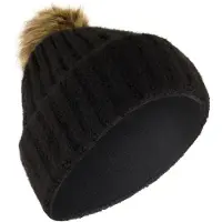 P.A.C. - Women's Jona Pompom Beanie - Mütze Gr One Size schwarz