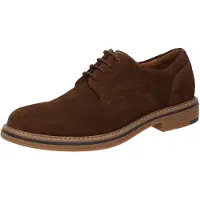 Sioux Schnürschuh "Encanio-712", Herren, Gr. 44.5 (UK 10), braun, Obermaterial: 100% Kalbsveloursleder CAVL. 100% Gummi rubber., Schuhe Schnürschuh