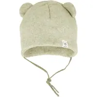 Maximo - Baby's Mütze mit Öhrchen - Mütze Gr 41-43 cm beige
