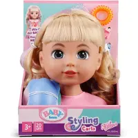 Baby Born Styling Head Carla, Make-up-/Styling-Puppenkopf, Weiblich, 3 Jahr(e), Junge/Mädchen, Mehrfarbig