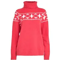 8848 Altitude Sage Wool Rollneck Sweat poinsetta red (D3) 38