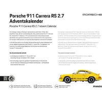 Franzis Porsche 911 Carrera RS 2.7 Hellgelb Adventskalender