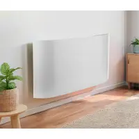 Qlima Ovido EPIH 1620, Elektrischer Konvektor-Raumheizer, IP21, Drinnen, Wand, Weiß, LCD