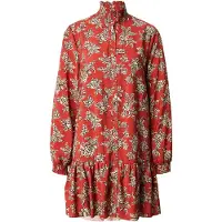 Pepe Jeans für Damen. PL9537693 Braunes Paloma-Kleid (S), Lässig, Viskose, Langarm