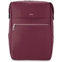 Hama Laptoprucksack "Laptoprucksack (bis 41 cm (16,2“), wasserabweisend, gepolstert, 15 l)", rot, B/H/T: 34cm x 44cm x 11cm, Rucksäcke, extralanger Reißverschluss, Fach für Wertsachen, Laptoprucksack