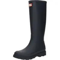 Hunter Regenstiefel Unisex Blau Gummi
