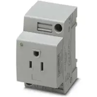 Phoenix Contact 15A Din Schienensteckdose Mit Led-Anzeige - 0804155