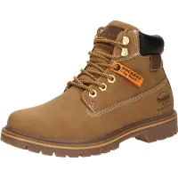 Dockers by Gerli Damenschuhe Schnürstiefel Braun Freizeit
