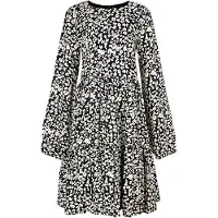 Happy girls Sommerkleid "dress", Mädchen, Gr. 164, EURO-Größen, schwarz, Stoff, 100% Viskose, normal, Kleider Sommerkleid