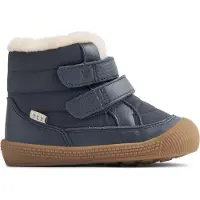 Wheat - Kid's Lauflern-Stiefel Daxi Wolle Tex - Winterschuhe Gr 22 blau
