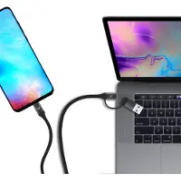 Ewent EW9918, 1 m, USB C, USB C, USB 3.2 Gen 1 (3.1 Gen 1), 5 Gbit/s, Schwarz