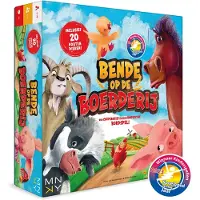MNKY Entertainment Brettspiel Bauernhof-Chaos für Kinder