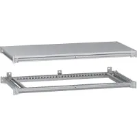 Schneider Electric Electric NSYSFNC105 Unterer und oberer Rahmen, PanelSeT SFN, für elektrische Gehäuse B 1000 x T 500 mm, inklusive Dach