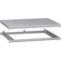 Schneider Electric Unterer und oberer Rahmen, PanelSeT SFN, für elektrische Gehäuse B 1000 x T 800 mm, inklusive Dach NSYSFNC108