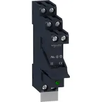 Schneider Electric RSB2A080B7PV Interface-Relais 2W 8A 24VAC Sockel Bügel Varistor Schild montiert - 30 Stück