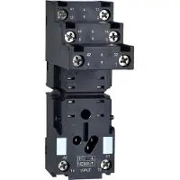 Schneider Electric RXZE2S108M Sockel für RXM+REXL, 2 polig, getrennte Kontakte, Kastenklemmen - 10 Stück