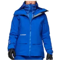 Mammut - Women's Eiger Nordwand Pro Hardshell Hooded Jacket - Regenjacke Gr XL blau
