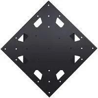 B-Tech BT7550, Drehbare Klapphalterung, Schwarz, 70 kg, 200 x 200,400 x 400 mm, 165,1 cm (65"), 94 cm (37")