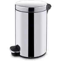 Hendi Stahlabfalleimer mit Einsatz, Fußbedienung, 20L - 691335