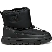 Geox J WILLABOOM Girl B A Ankle Boot, Black, 34 EU