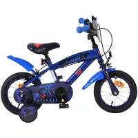 Volare Superman Kinderfahrrad - Jungen - 12 Zoll - Zwei Handbremsen