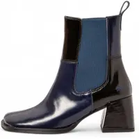Art für Damen. 1170711EH003_0MU Lederstiefeletten 1707 Verona schwarz (41), 3 bis 5 cm, Keine, Lässig