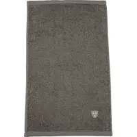 Ross Gaestehandtuecher "Vita 4004", grau (flanell), B:30cm L:50cm, Frottier, Obermaterial: 100% Baumwolle, Handtücher, Gaestehandtuecher, Bestickung -Emblem