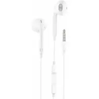 Big Buy Cooking Tech One Tech TEC1001 Headset mit Mikrofon Weiß