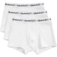 Gant Boxershorts Trunk 3er-Pack Weiß - XL