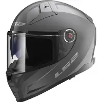 LS2 Ff811 Vector II Solid Nardo Grau Integralhelm Größe L