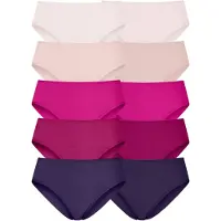 Go in Jazz-Pants Slips , Damen, Gr. 44/46, lila (beere), Obermaterial: 95% Baumwolle, 5% Elasthan, unifarben, körpernah, Unterhosen Jazz-Pants Slips, aus elastischer Baumwolle, Topseller
