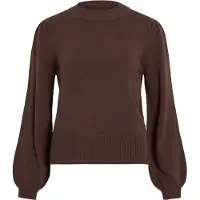 Vila Stehkragen Strickpullover