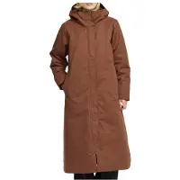Selfhood - Women's Long Hooded Parka - Mantel Gr XS braun