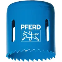 PFERD TOOLS Bi-Metall Lochsäge Co8/M42 für Stahl, Edelstahl, Blech, Holz - 25100116
