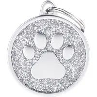 My Family Shine Paw Glitter Satin Haustiermarke